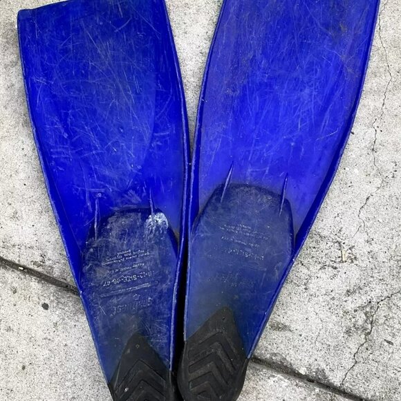 Swimming Flippers Size 11-12 (46-47) - Picture 3 of 4